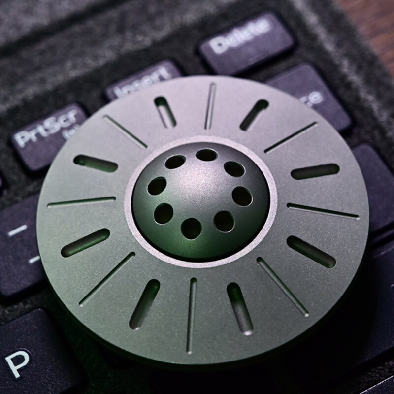 MCZHI UFO Fidget Spinner Metal EDC Decompression Toy