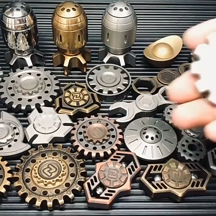 MCZHI Gear Haptic Coin PPB Metal EDC Decompression Toy