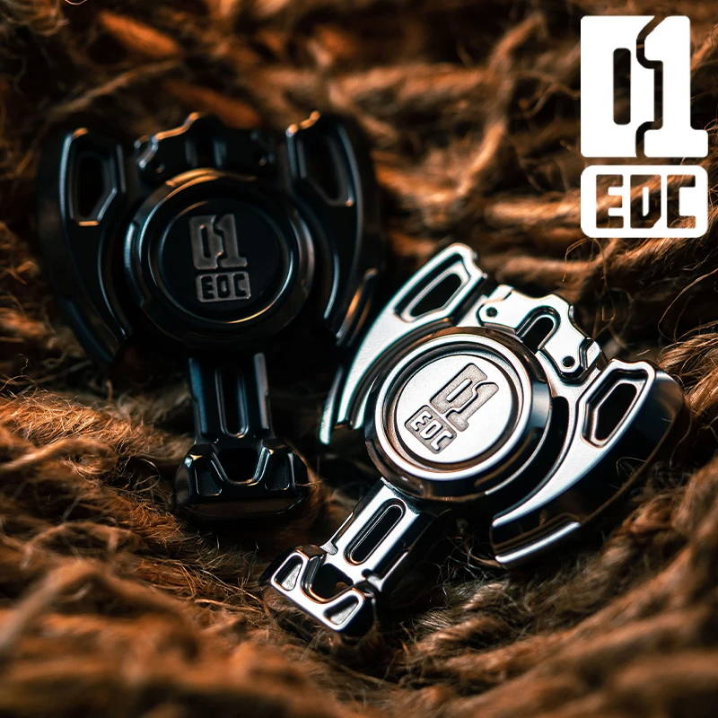 01EDC Holy Axe Asymmetric Metal Fidget Spinner