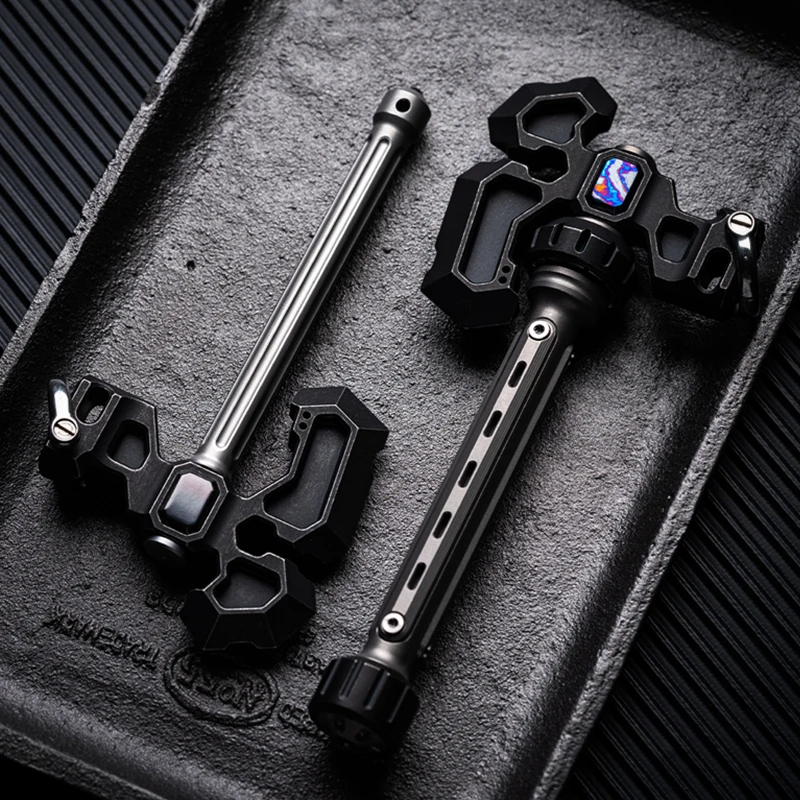 RUISHA Olaf’s Axe Fidget Spinner Multifunctional Hammer EDC Decompression Toy