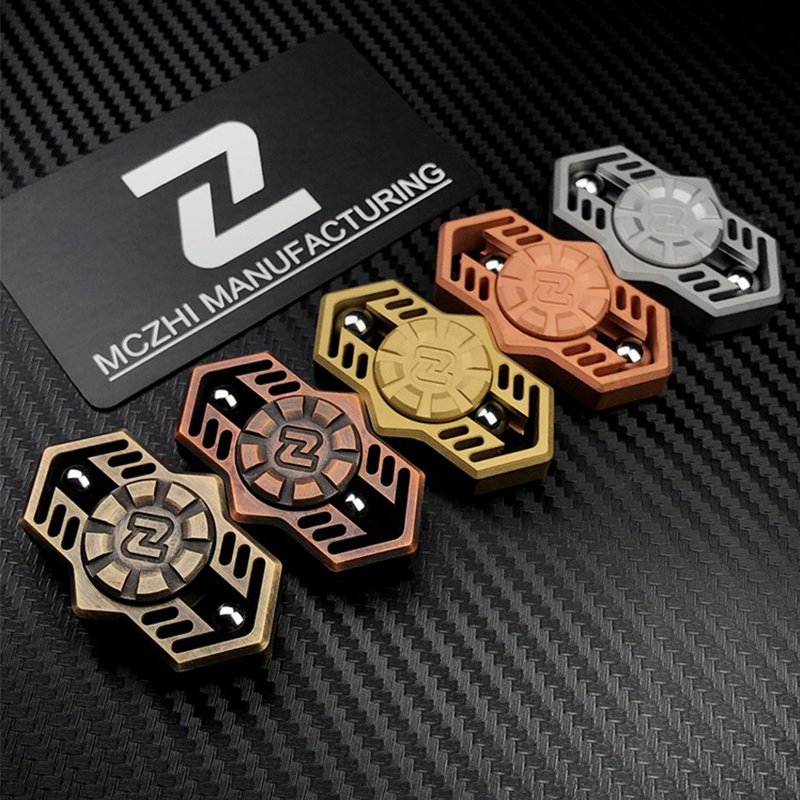 MCZHI Magic Blade Fidget Spinner Metal EDC Decompression Toy