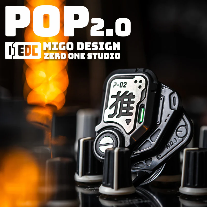 01EDC POP 2.0 Mechanical + Magnet Push Slider