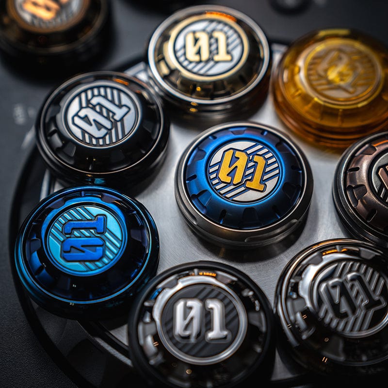 01EDC Time Badge Mechanical Ratchet Haptic Coin