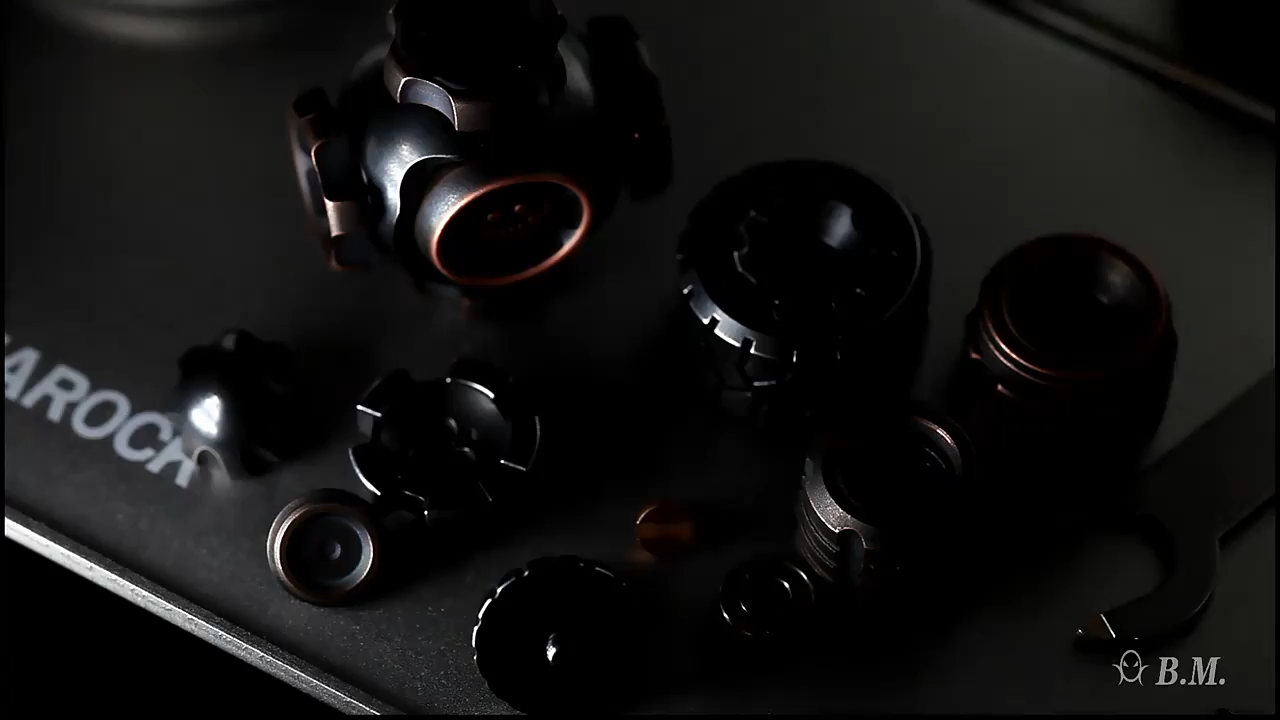 B.M. Black Mirror Original Corn Multi-combination Fidget Spinner Limited Edition Metal EDC Decompression Toy