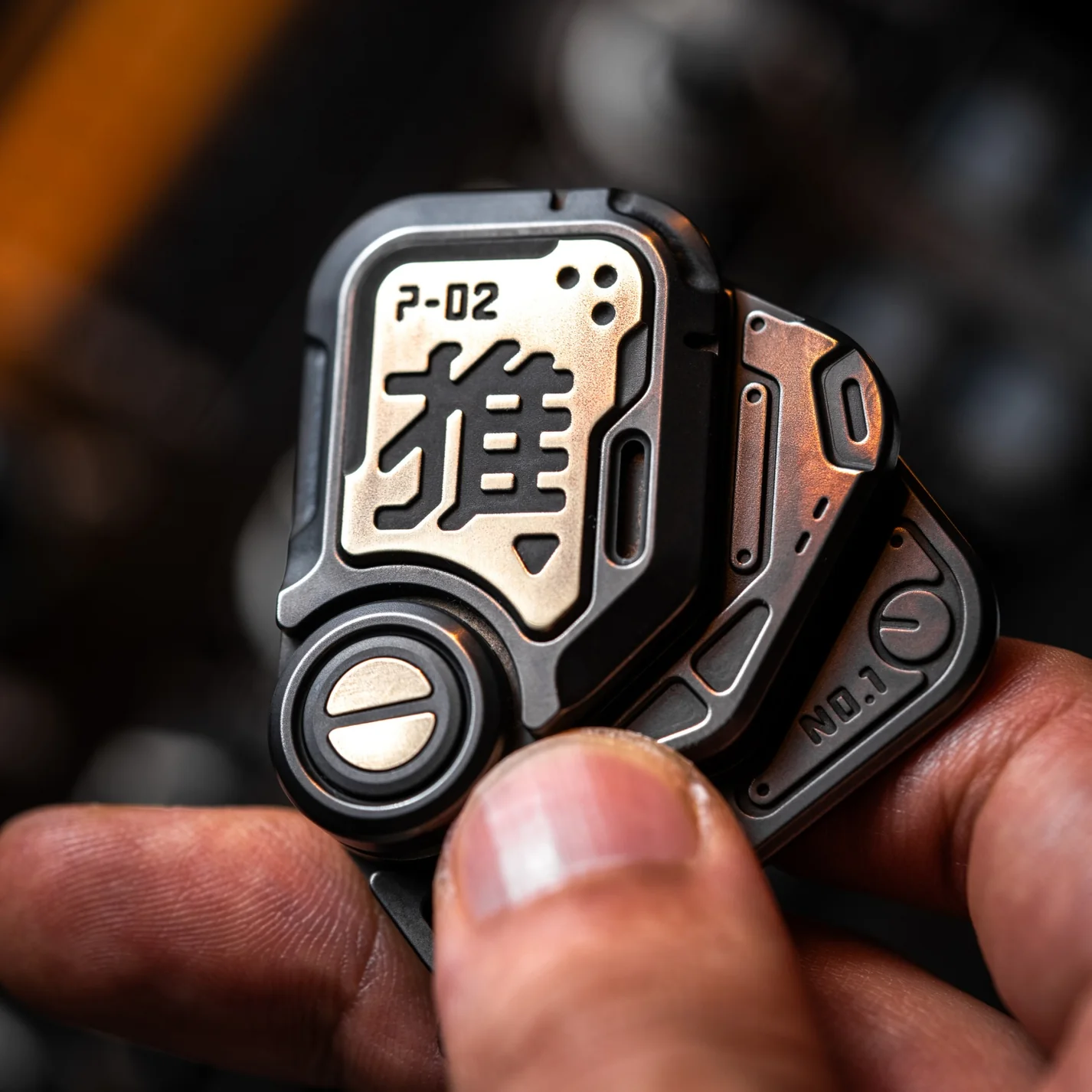 01EDC POP 2.0 Mechanical + Magnet Push Slider