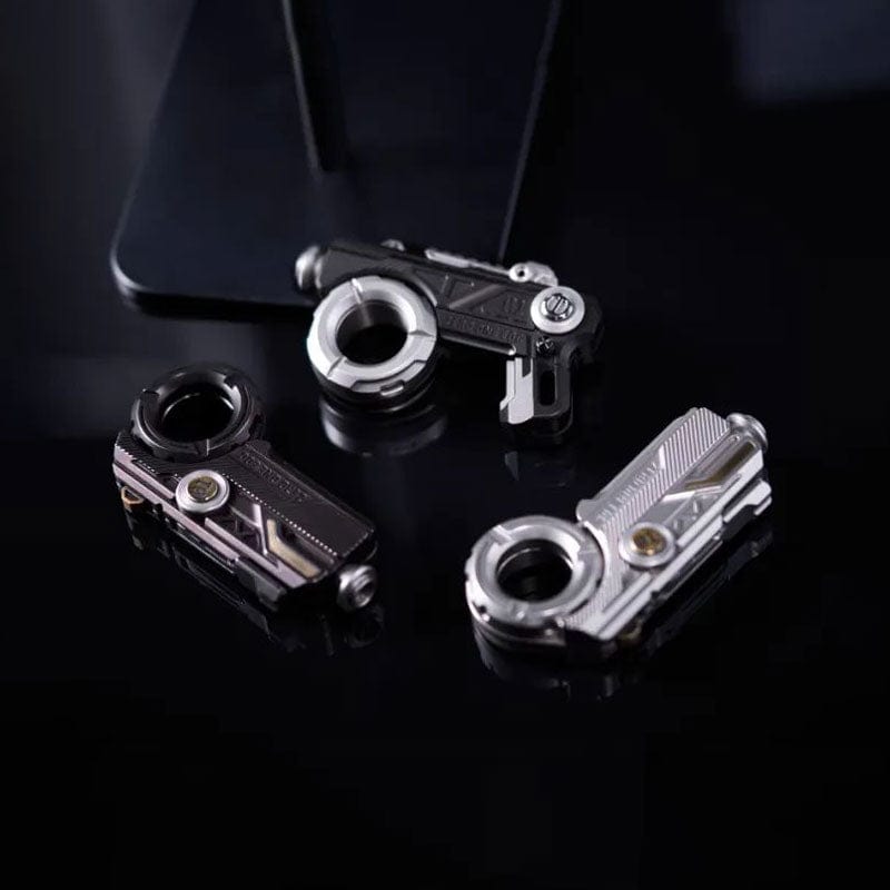 01EDC Time Knight Mechanical Finger Ring Multifunctional Toy Mechanical Pressing