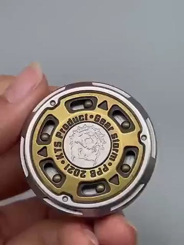 KTS Gear Storm Haptic Coin PPB Decompression Toy Edc Metal Fidget Toy