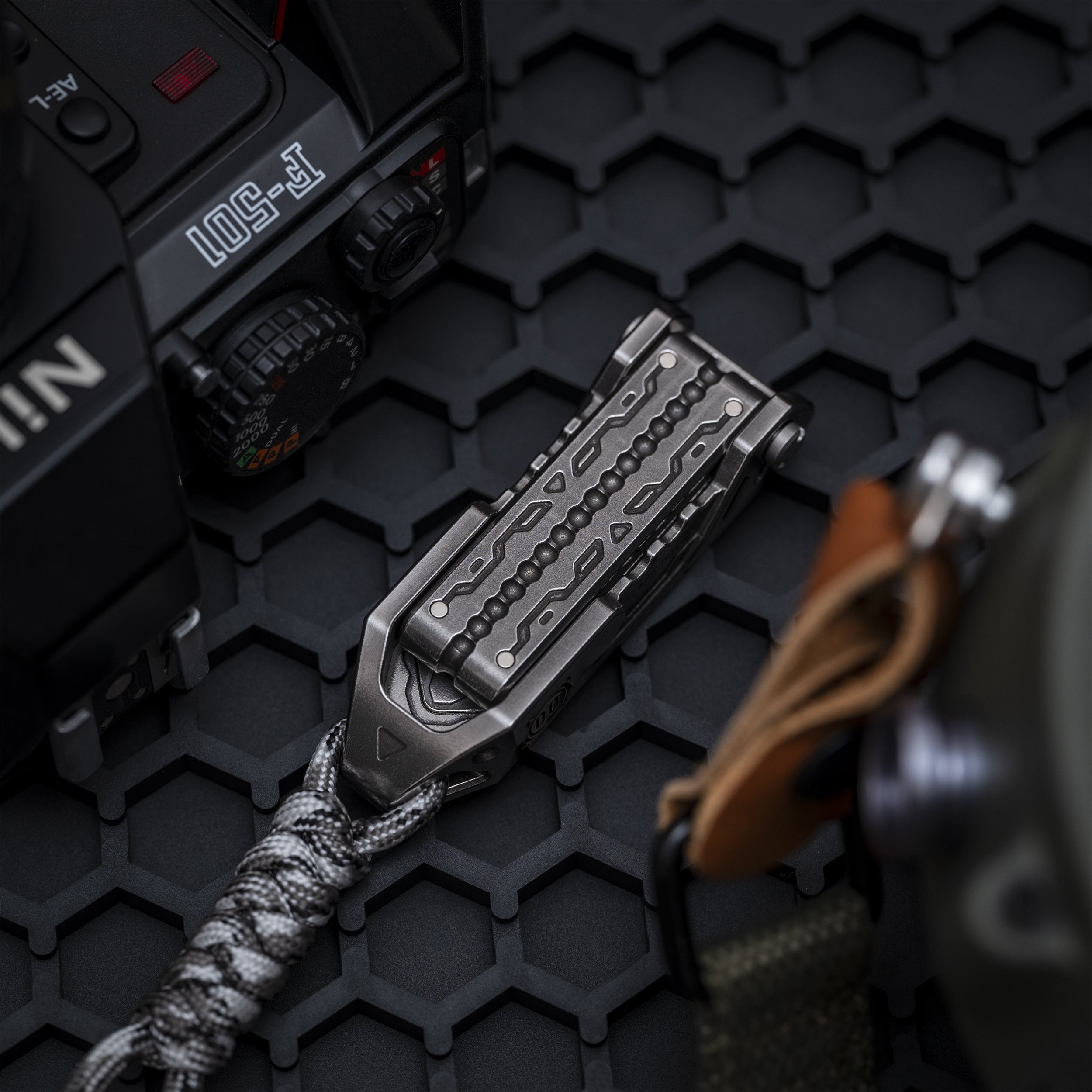 YEDC Razor Fidget Slider Push Slider Machinery Paragraph