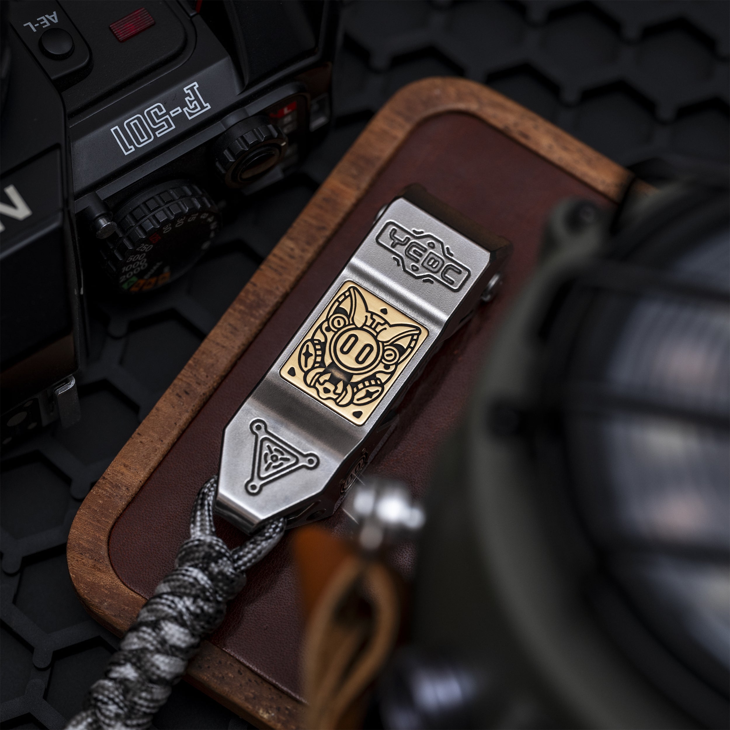 YEDC Razor Fidget Slider Push Slider Machinery Paragraph