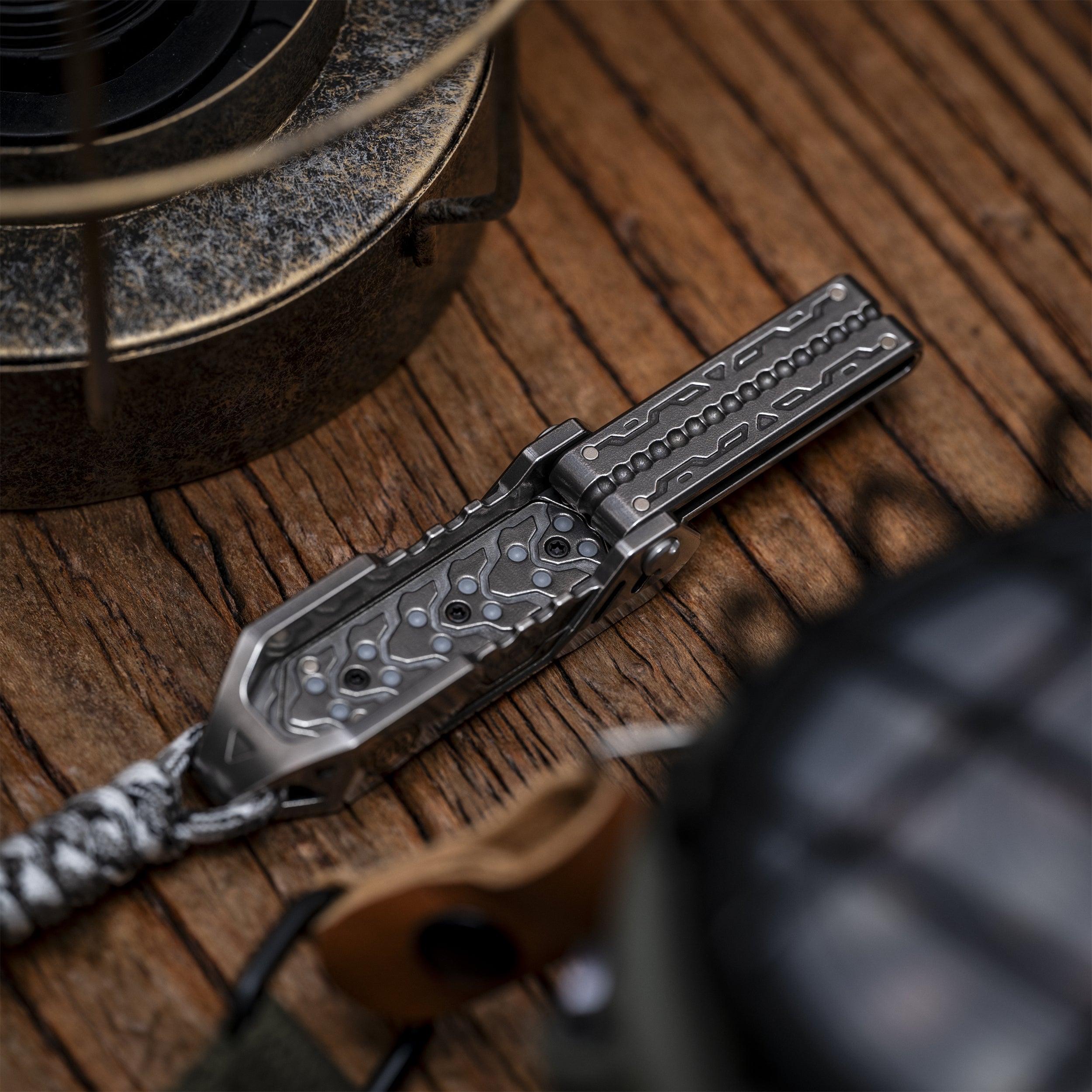 YEDC Razor Fidget Slider Push Slider Machinery Paragraph