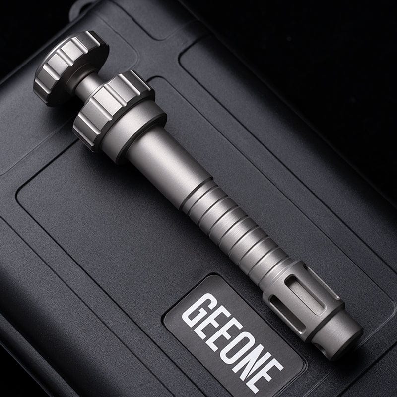 B.M. Black Mirror Hammer Plus Fingertip Spinner EDC Decompression Toy