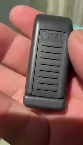 B.M. Black Mirror Space capsule Fidget Slider