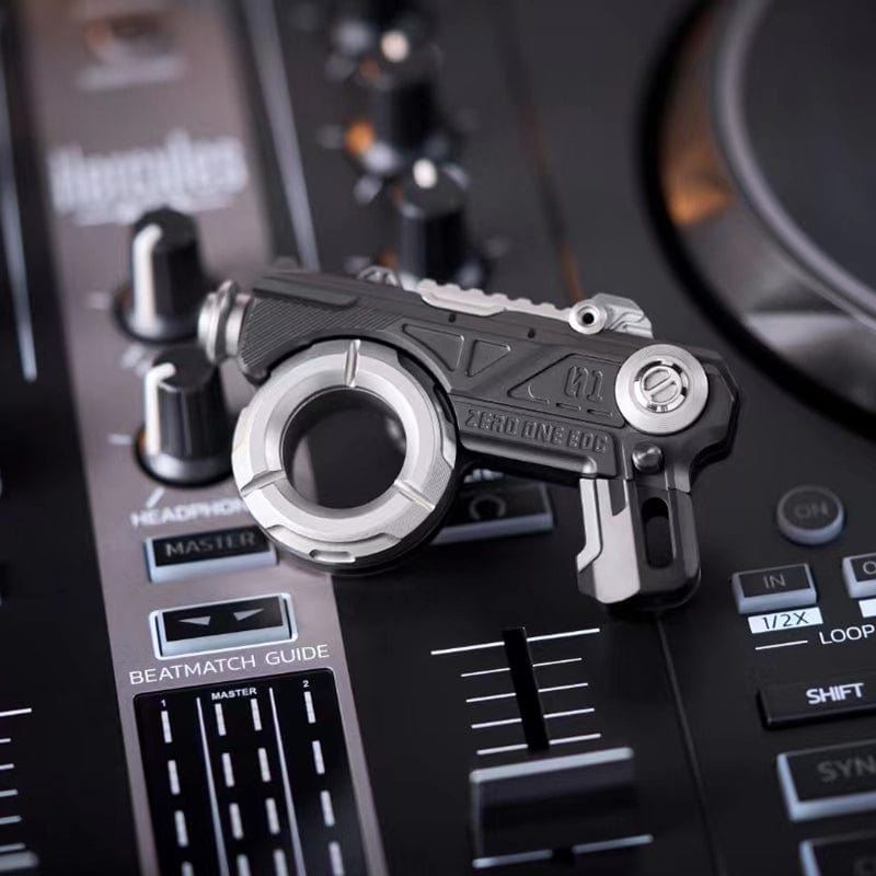 01EDC Time Knight Mechanical Finger Ring Multifunctional Toy Mechanical Pressing