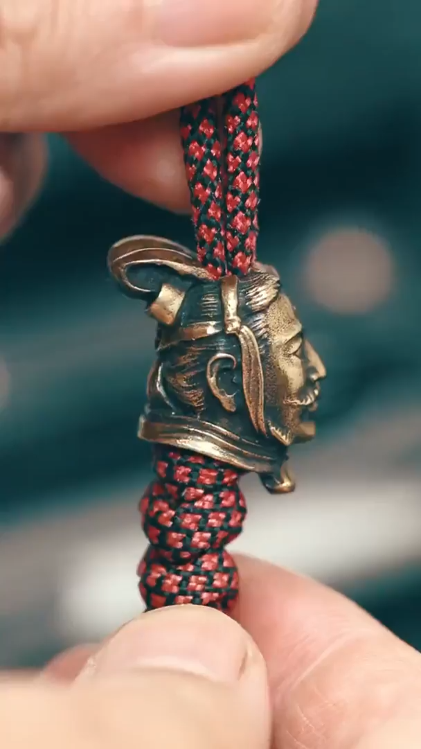 Chinese terracotta army Paracord Bead for Knife, Bracelet, and EDC Gears, Terracotta Army