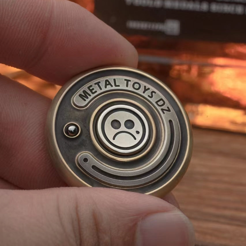 Metal Toys Dz. TOP C Inlaid Colour Matching Non-magnetic Mechanical Coin