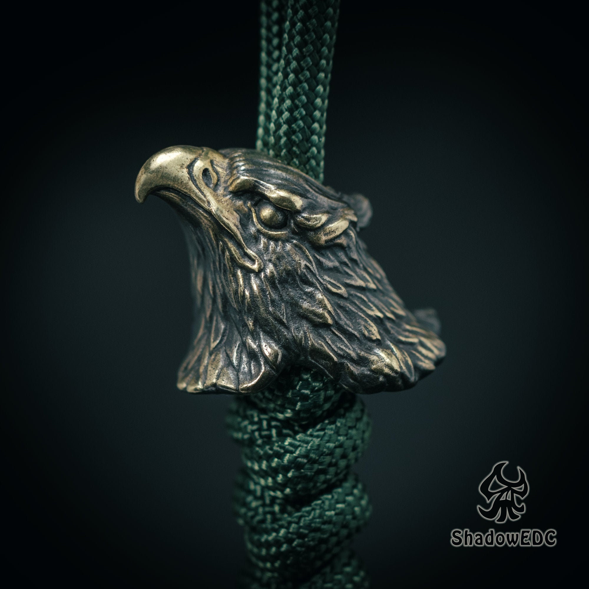 Paracord Bead Eagle for Knife, Bracelet, and EDC Gears