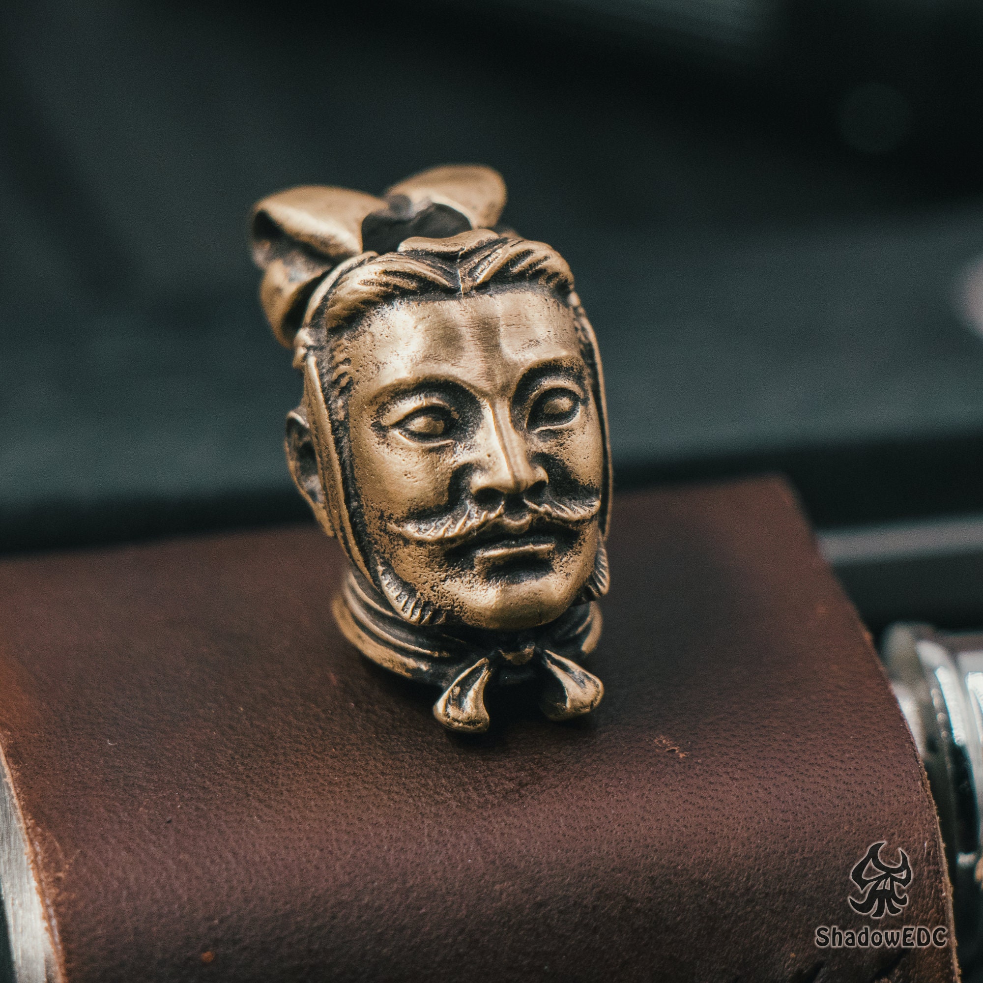 Chinese terracotta army Paracord Bead for Knife, Bracelet, and EDC Gears, Terracotta Army