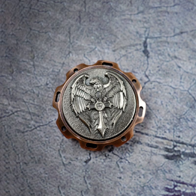 Triangulation Hawk Fidget Spinner Ring Spinner