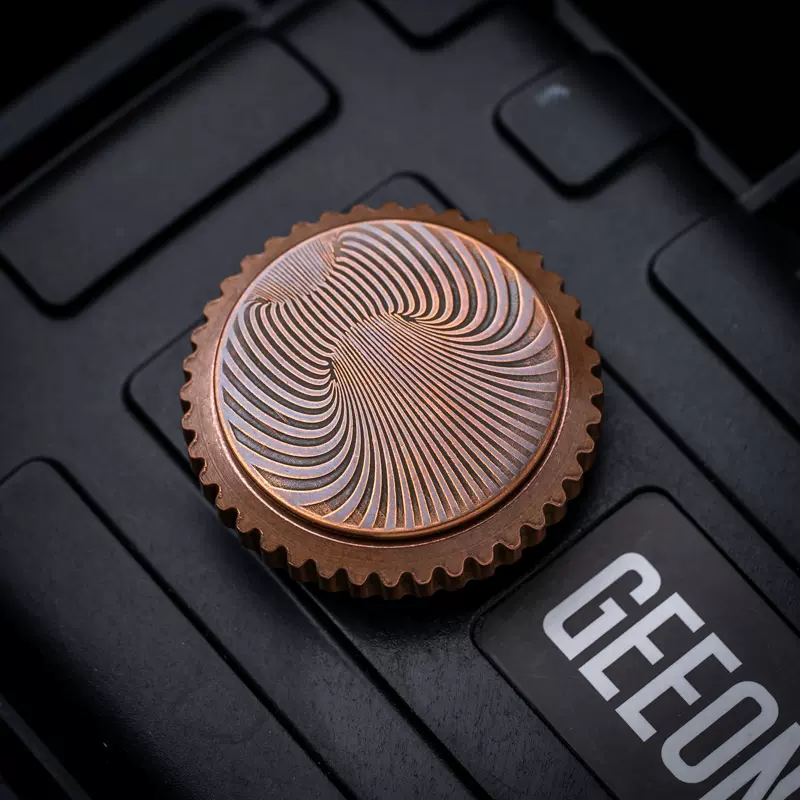 Triangulation Beer Cap Fidget Spinner