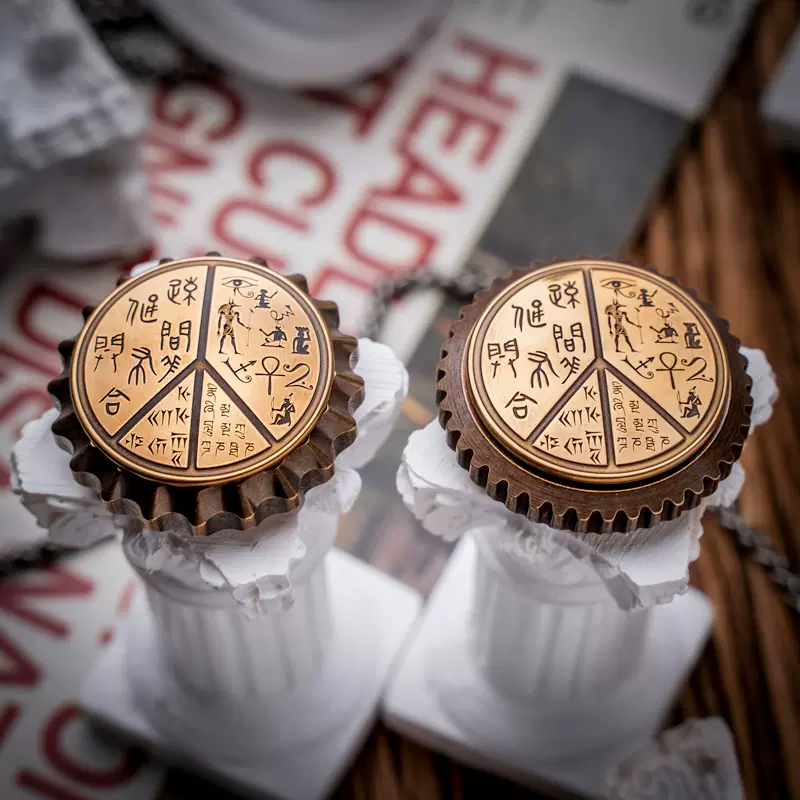 Triangulation Beer Cap Fidget Spinner