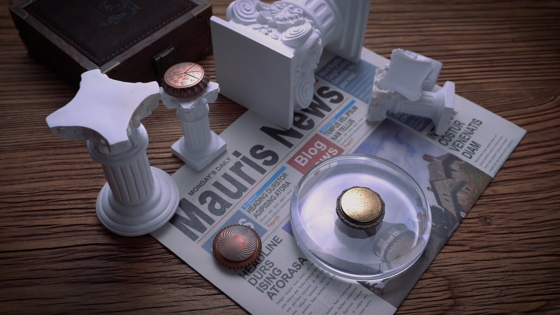 Triangulation Beer Cap Fidget Spinner