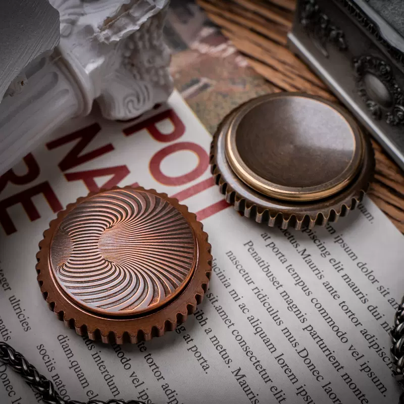 Triangulation Beer Cap Fidget Spinner