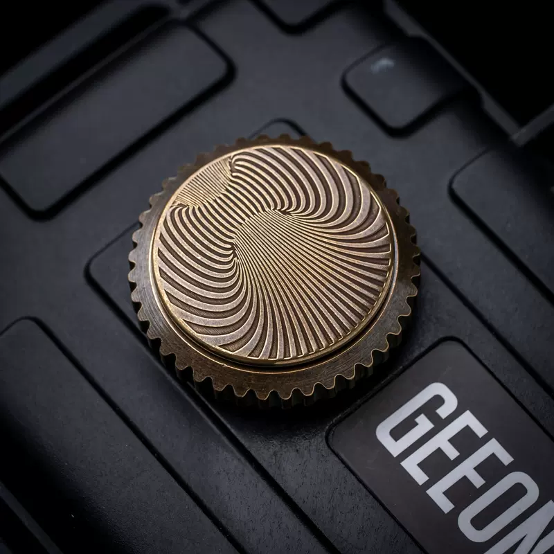 Triangulation Beer Cap Fidget Spinner