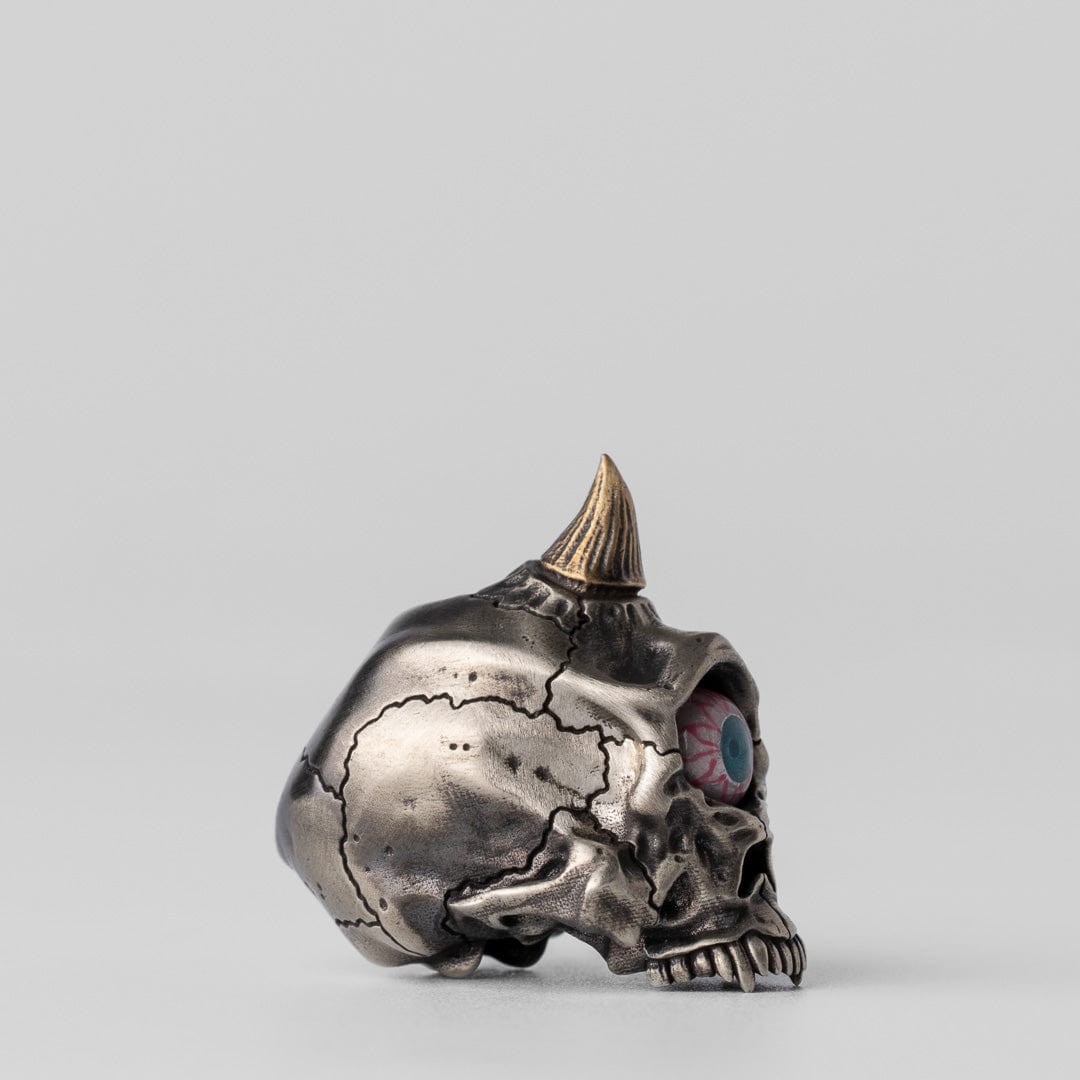 One-Eyed Skeleton Lanyard Bead Pendants