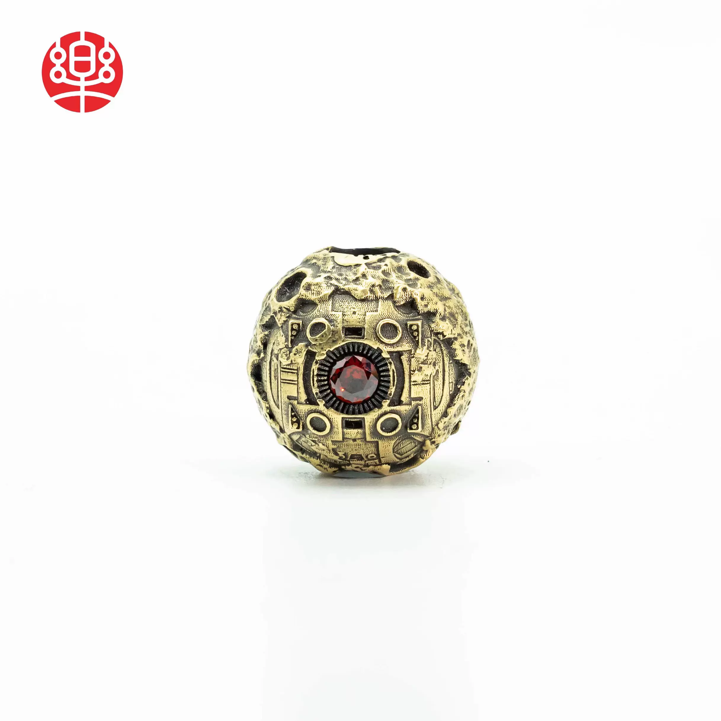 Mechanical Moon Lanyard Bead