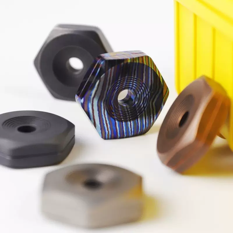 B.M. Black Mirror Nut Coin Haptic coin