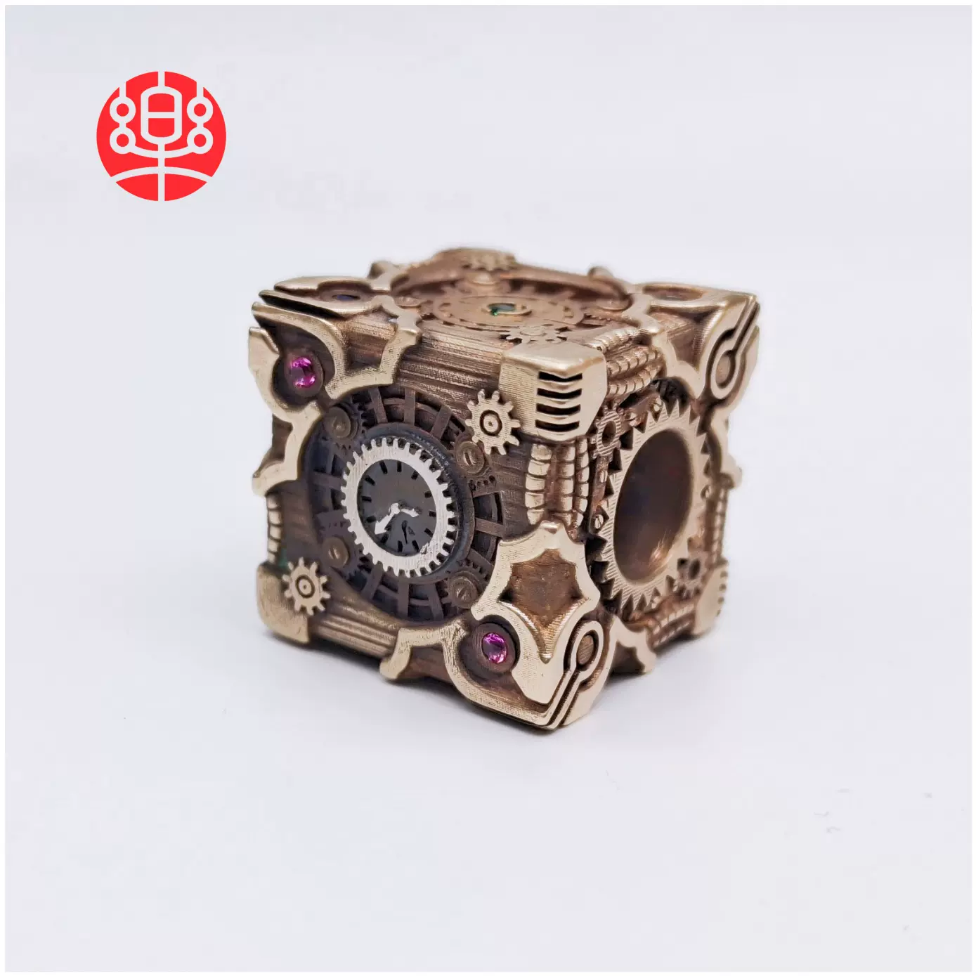 Mechanical Block Lanyard Bead Pendants