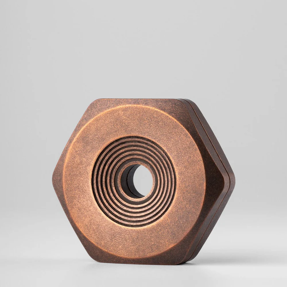 B.M. Black Mirror Nut Coin Haptic coin