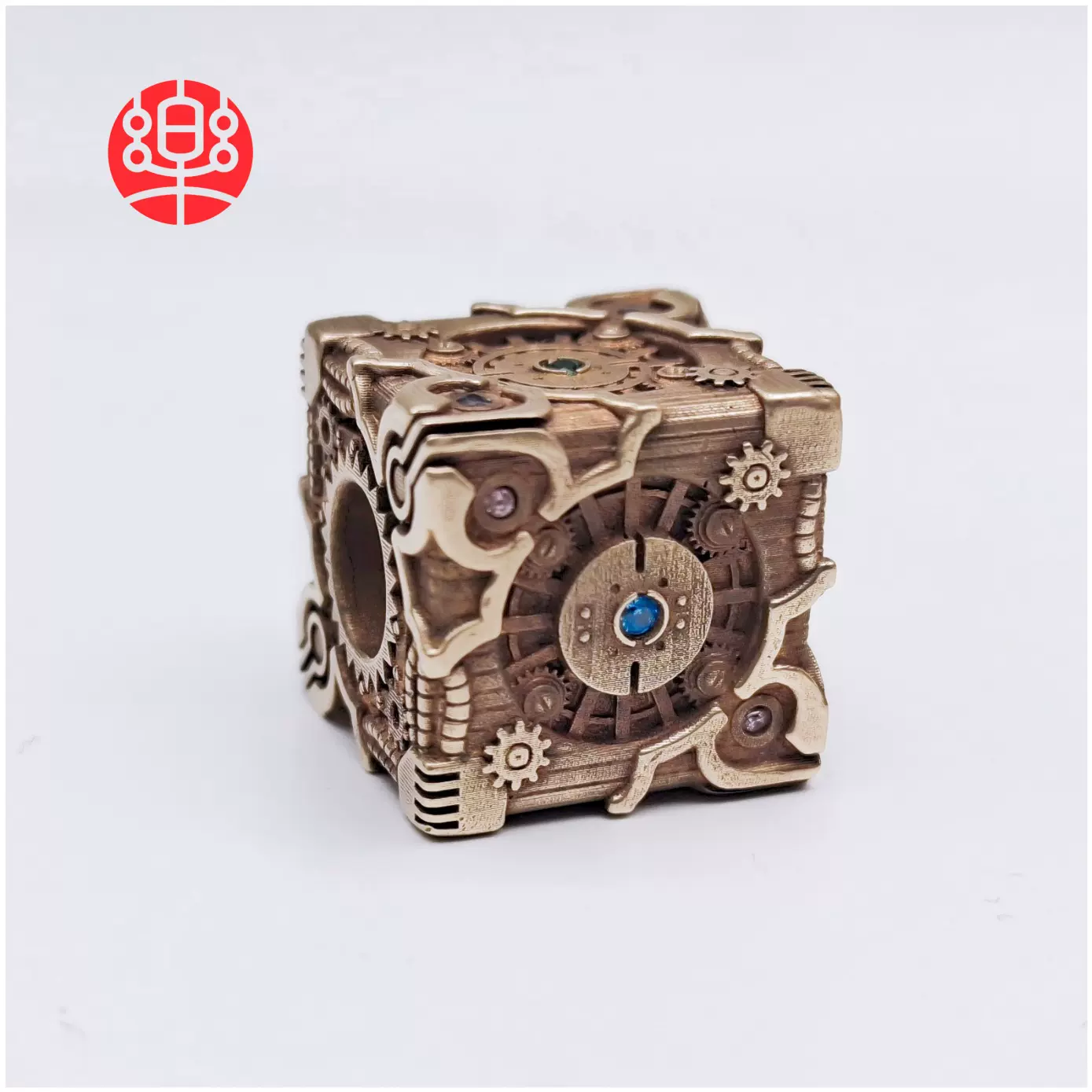 Mechanical Block Lanyard Bead Pendants