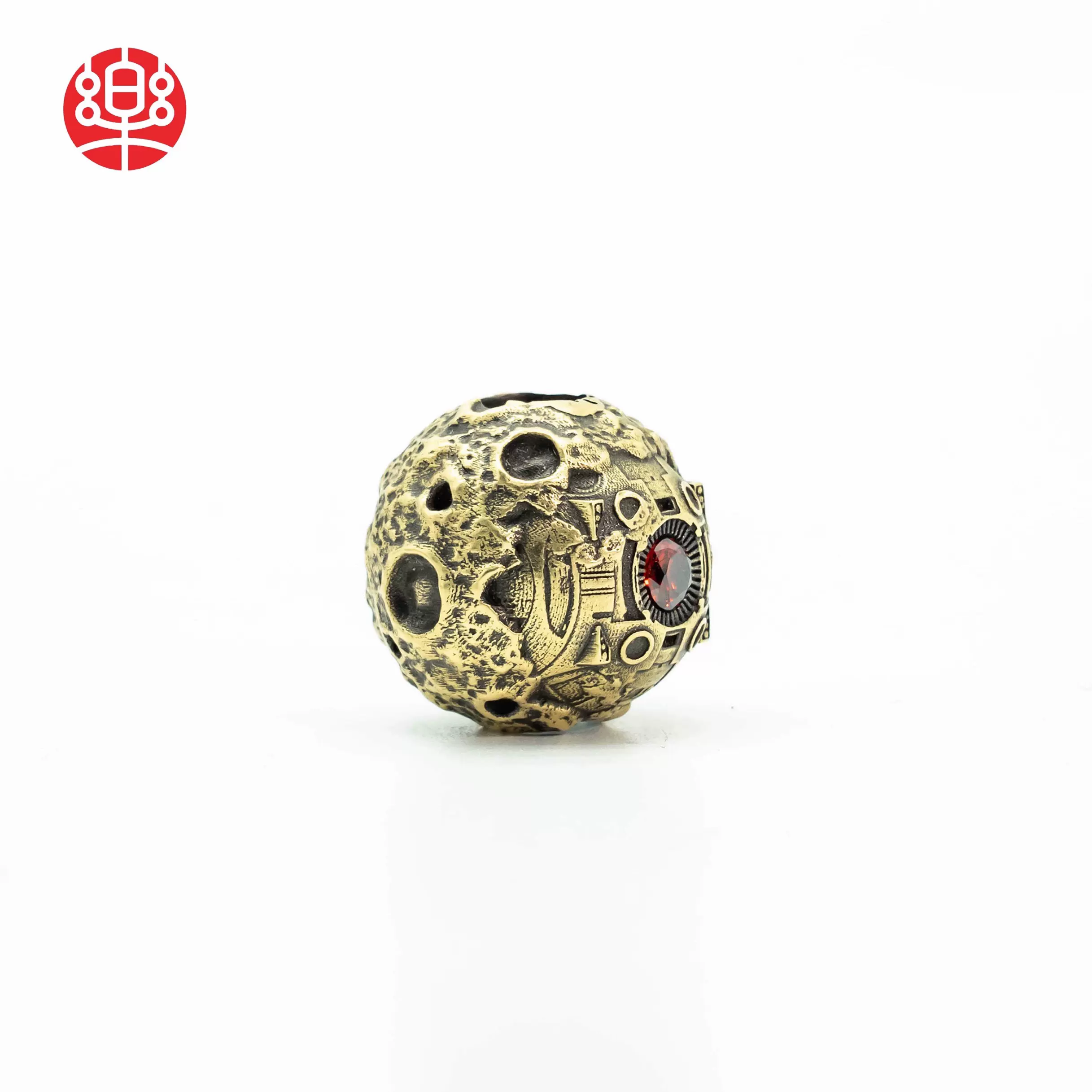 Mechanical Moon Lanyard Bead