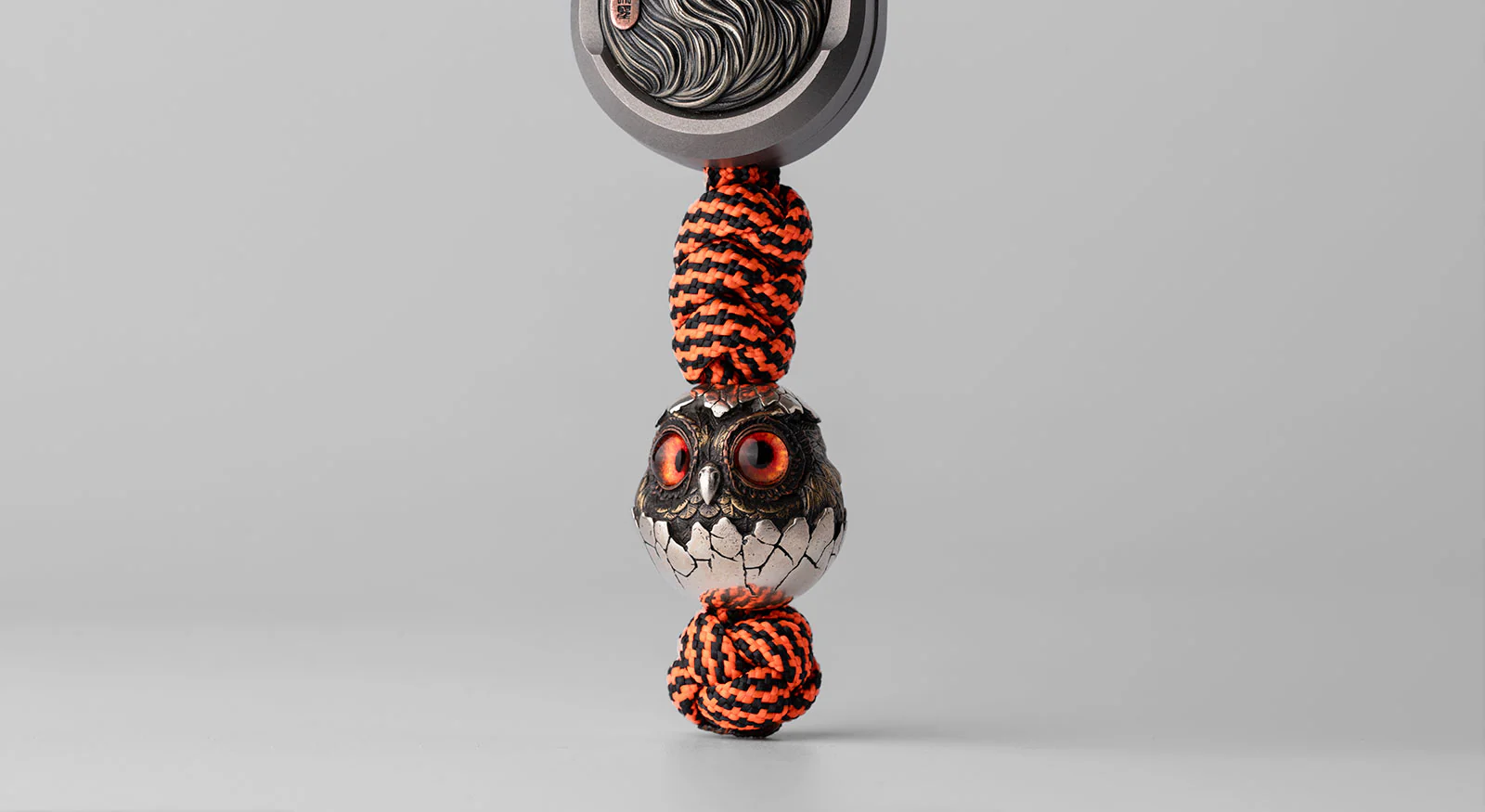 Owl (eggshell) Lanyard Bead Pendants