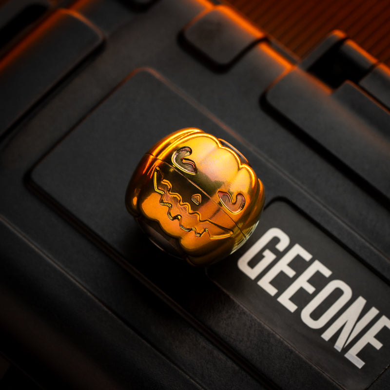 GPC EDC Pumpkin Lanyard Bead Pendant Fidget Spinner