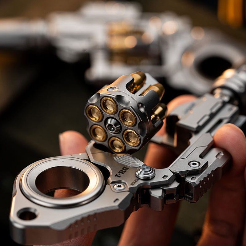 WANWU Breaker Fidget Spinner Fidget Slider Ratchet Mode