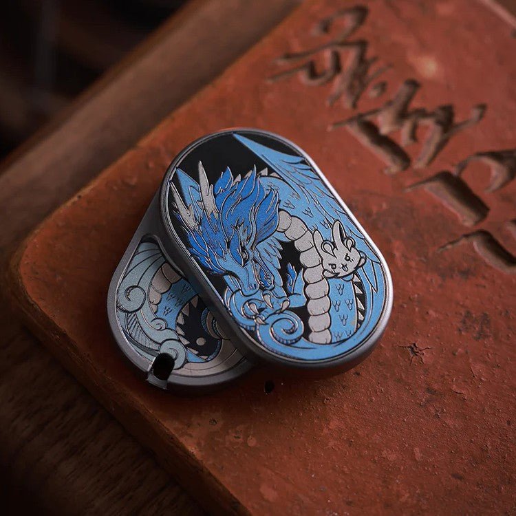 MOT Titanium Dragon Groove Fidget Slider