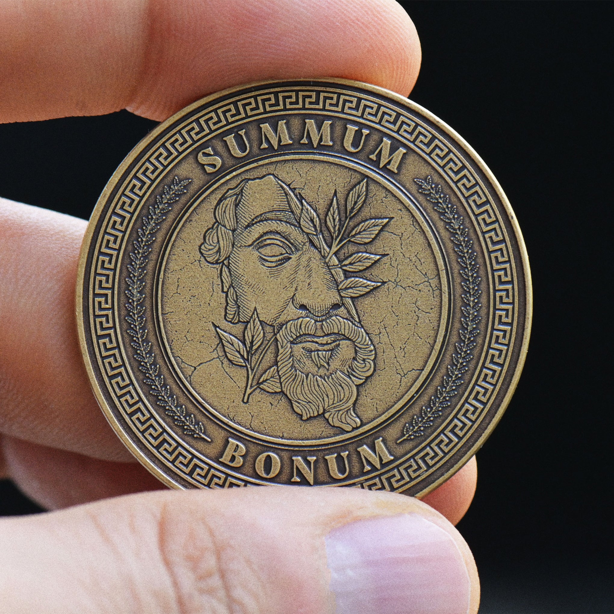 Stoic Virtues Coin