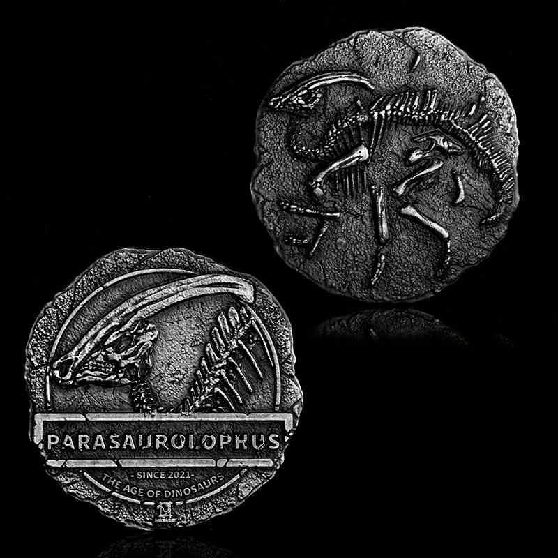 Jurassic Triceratops Coin