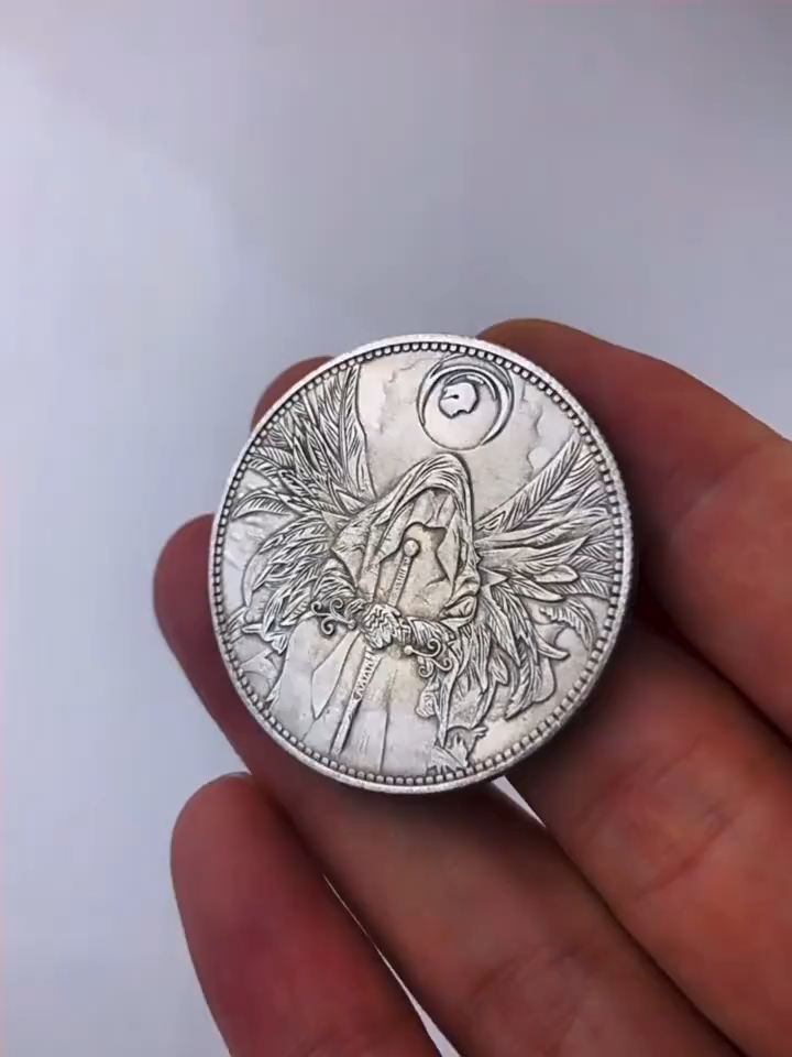 Faceless Man Lucky Coin