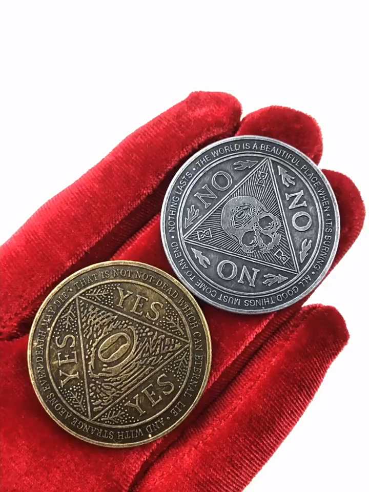 YES OR NO Devil Lucky Coin
