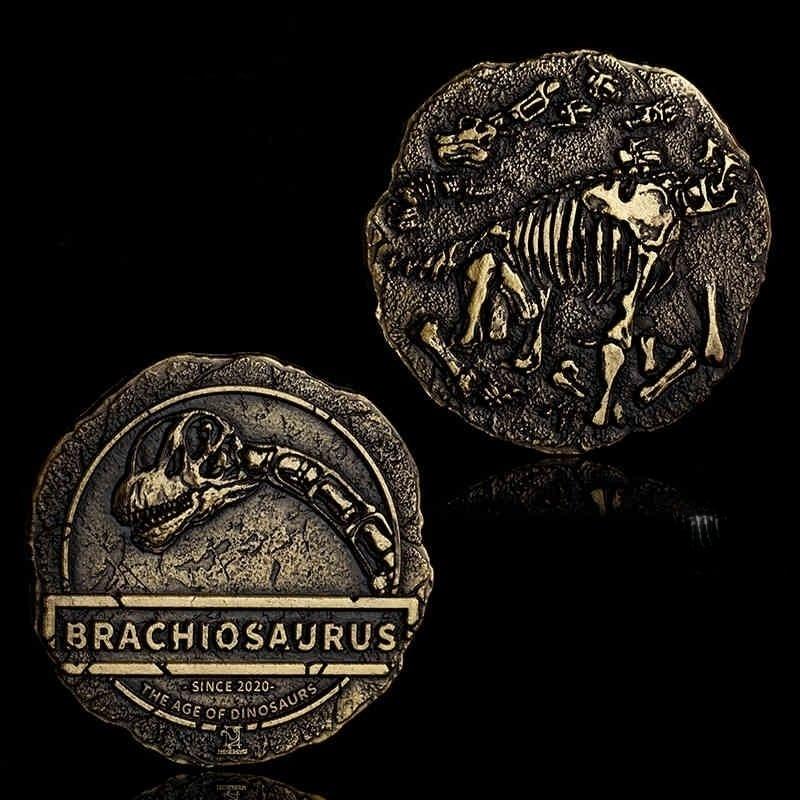 Jurassic Triceratops Coin