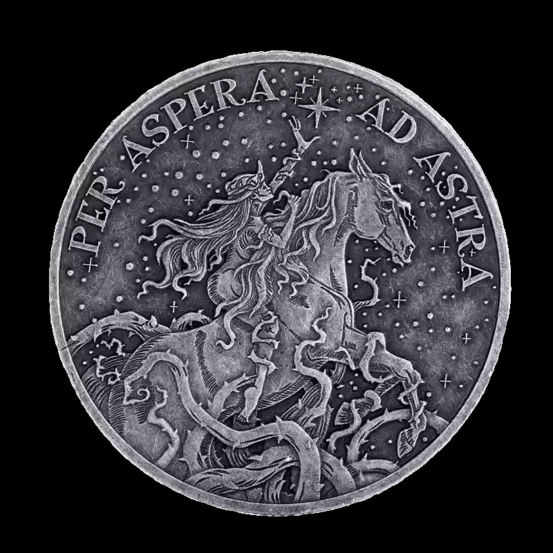 Star Girl Lucky Coin