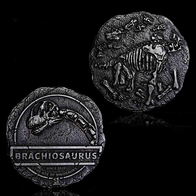 Jurassic Triceratops Coin