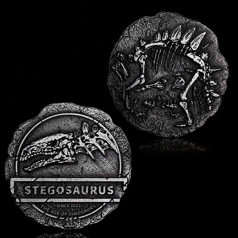 Jurassic Triceratops Coin