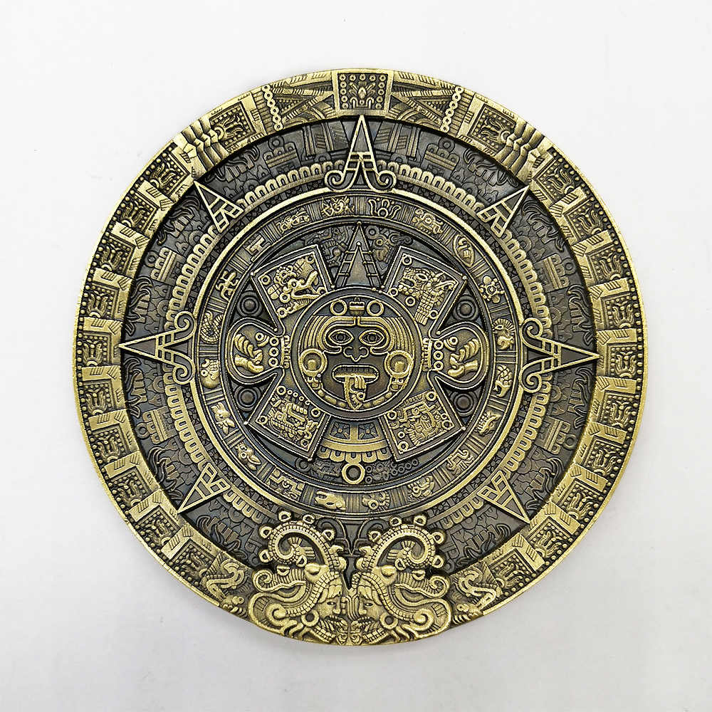 Maya Civilization Pyramid Coin