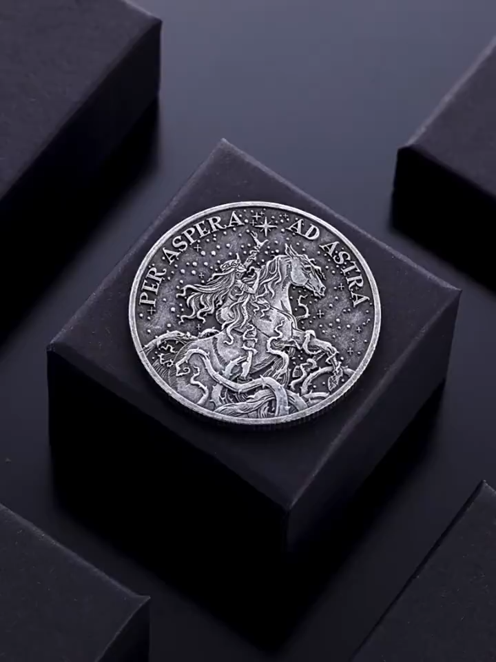 Star Girl Lucky Coin