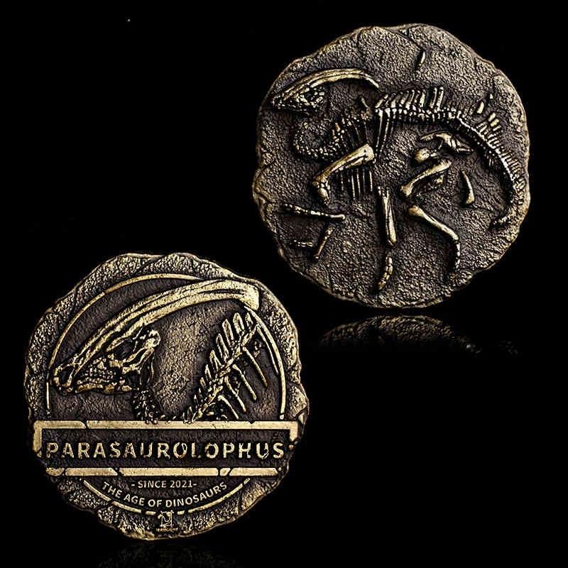 Jurassic Triceratops Coin