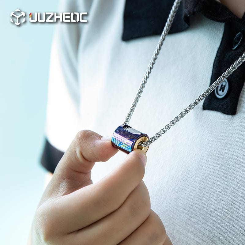 JUZHEDC SCROLL EDC Pendant Fidget Spinner